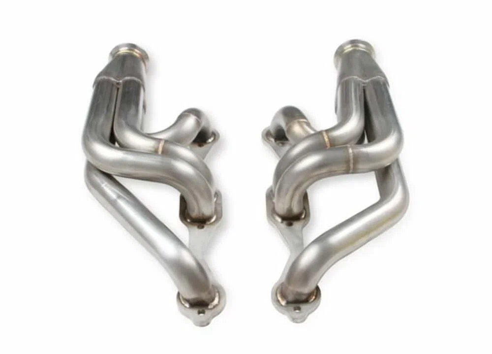 Flowtech Small Block Chevy Turbo Headers - Natural Finish - 11572FLT